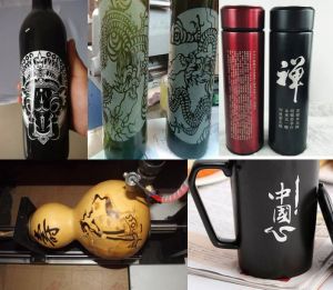 营口酒瓶葫芦工艺品激光雕刻机